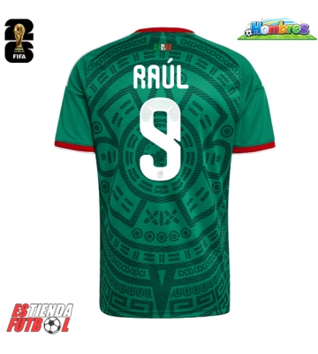 México Raul Jimenez #9 Primera Equipación Mundial 2026 Manga Corta